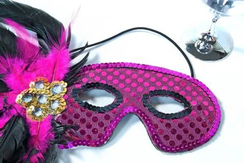 Masquerade mask Stock Photos