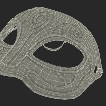 Masquerade Mask Red 3D Model ~ 3D Model #90653584 | Pond5