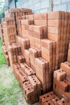 Mass of bricks Stock Photos