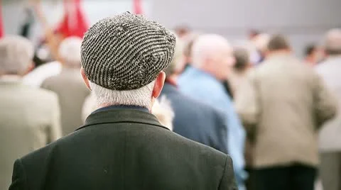 Mass demonstrations Stock Footage 8853991