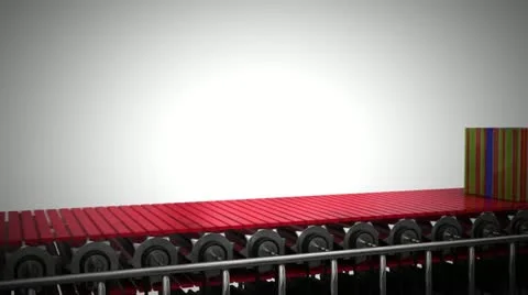 Mass gift production Stock Footage 22009106