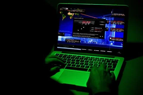 Mass hacking attack targets German politicians, Moers, Germany - 04 Jan 2019 Stock Photos