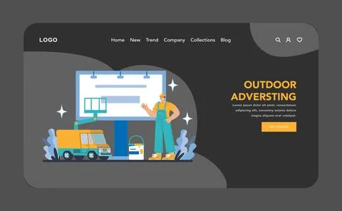 Mass media concept. Flat vector illustration. Stock Illustration