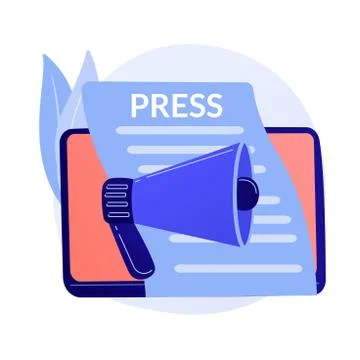 Mass media vector concept metaphor Stock Illustration