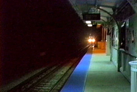 Mass Transit Train in Chicago 스톡 동영상 304982