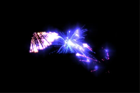 Massachusetts Fireworks Stock Footage 719778