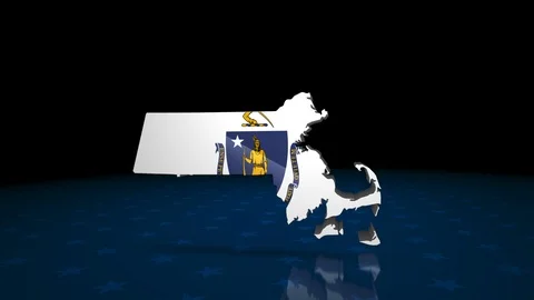 Massachusetts State Election Background 05 Stock Footage 125085053