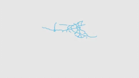 Massachusetts State Line Map Self Drawing Animated Overlay, Alpha 4K 스톡 동영상 340292923