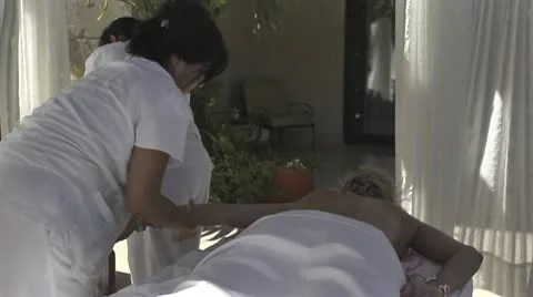 Massage 016 Stock Footage 22063293