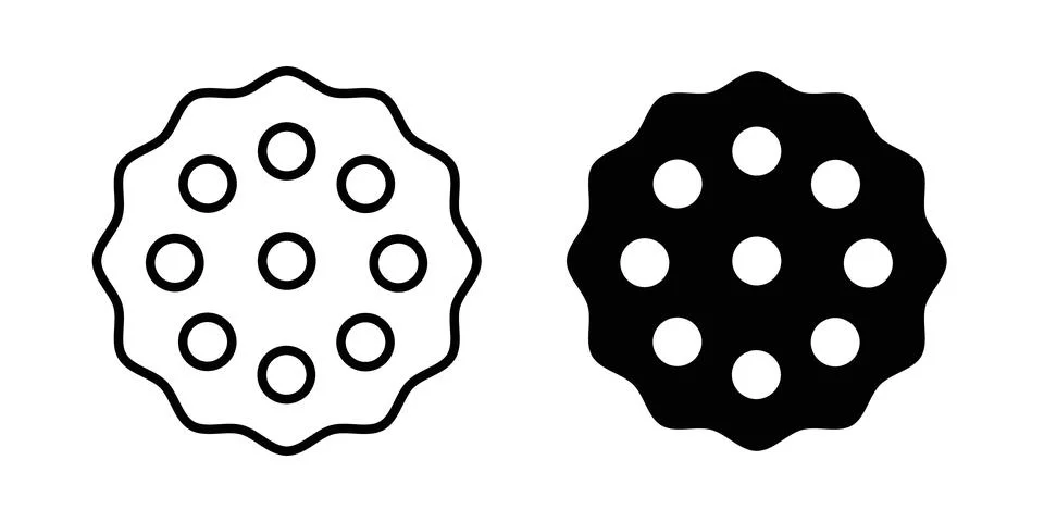 Massage ball icon vector editable eps10 Stock Illustration
