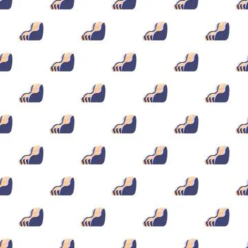 Massage chair pattern for wellness and relaxation background Ilustración de archivo