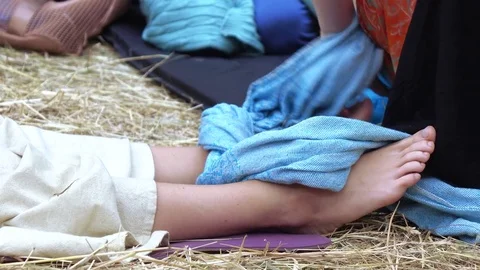 Massage with a cloth Stock Footage 82903637