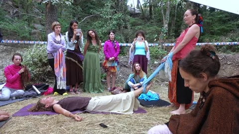 Massage with a cloth Stock Footage 139577985