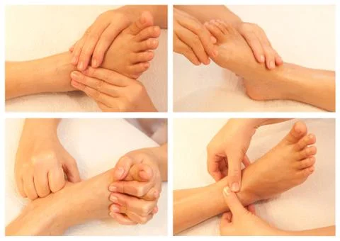 Massage collection Stock Illustration