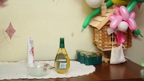 Massage cream Stock Footage 74520325