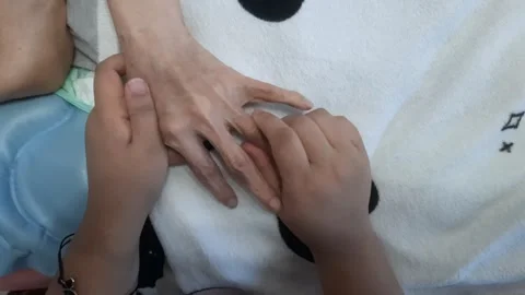 Massage on Fingers Stock Footage 332715550