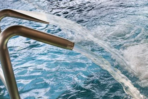 Massage jets Foto stock