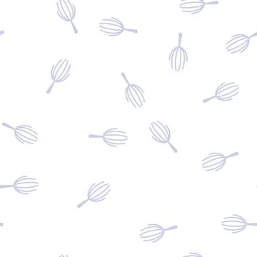 Massage leisure glyph seamless pattern Stock Illustration