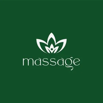 Massage Logo Stock Illustration