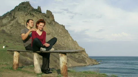 Massage on the nature Video stock 805826