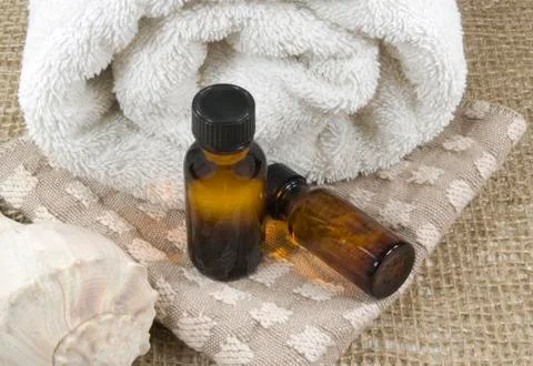 Massage or bath concept Stock Photos