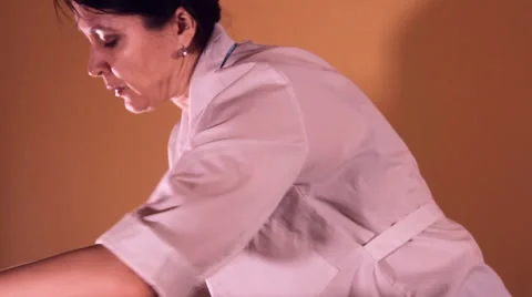 Massage orange Stock Footage 49360581