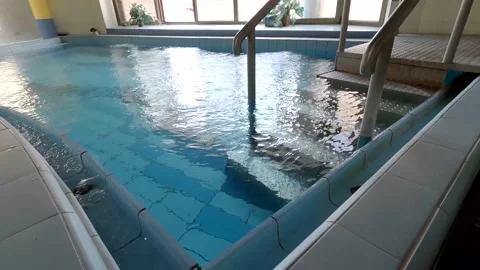 Massage pool Stock Footage 139945862