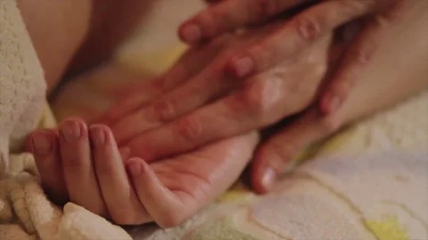 Massage process close up Stock Footage 85239630