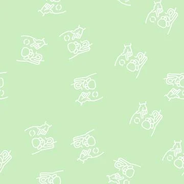 Massage prostate line seamless pattern 스톡 일러스트