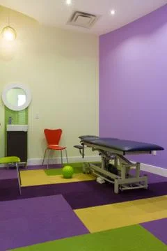 Massage room interior design Stock Photos