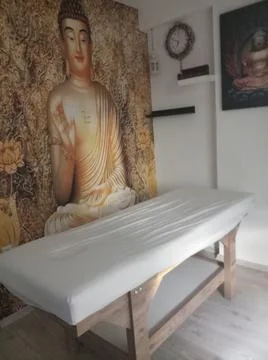 Massage room Stock Photos