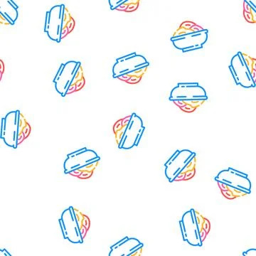 Massage salt vector seamless pattern Stock Illustration