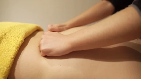 Massage spa close up Stock Footage 89684614