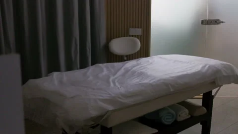 Massage table Stock Footage 239161304