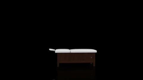 Massage Table turns on itself Stock Footage 243721808
