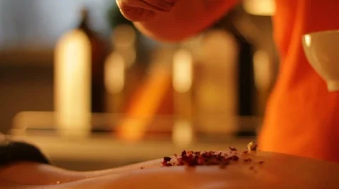 Massage therapy 6 Video stock 8825529