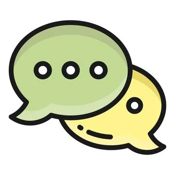 Massage vector flat icon, school and education icon. Stock Illustration