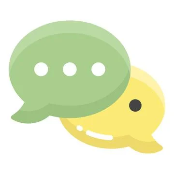 Massage vector flat icon, school and education icon. Stock Illustration