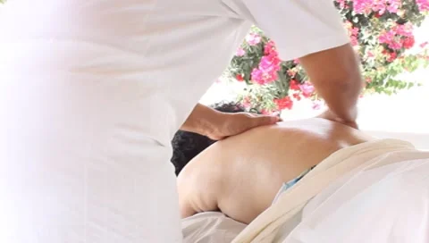 Massage17 1 Stock Footage 7748709
