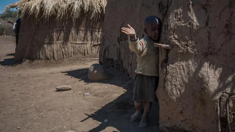 Massai Kid Stock Photos