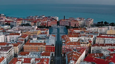 Massena Place Square Nice Video stock 135455410