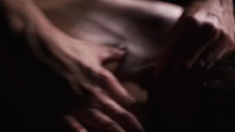 The masseuse's hands are at work. Stock-Footage 332980044