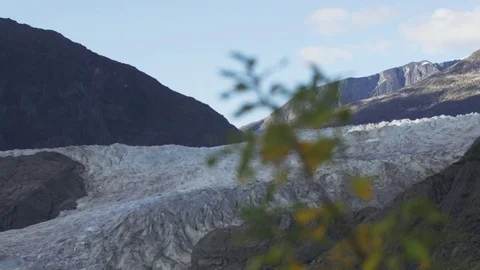 Massive Alaska glacier Stock Footage 73796220