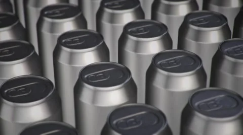 Massive Can Group Stock Footage 58901525