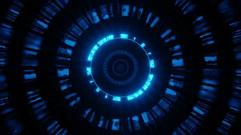 Massive Celestial Purple Vortex 4k uhd 3d rendering vj loop Stockbeeldmateriaal 138528729