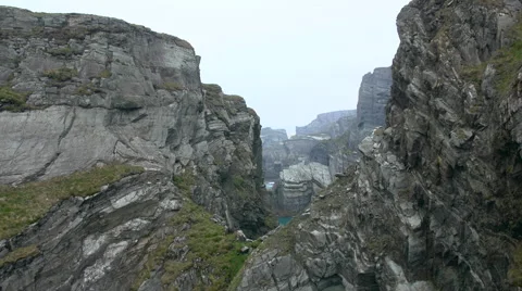 Massive cliff side 스톡 동영상 62265017