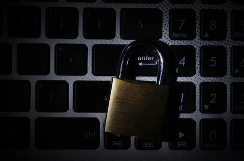 Massive Cyberattacks. Login, Mass IT Outage. Cybersecurity Concept, User Priv Stock Photos
