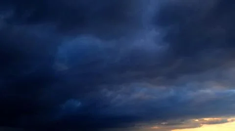 Massive dark rain storm clouds backdrop for weather forecast Stock Illustration