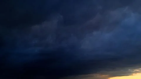 Massive dark rain storm clouds backdrop for weather forecast Stock Illustration