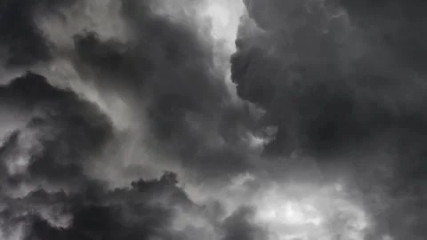 Massive Electrical Storm Lightning Bolt Montage. Stock Footage 246550295